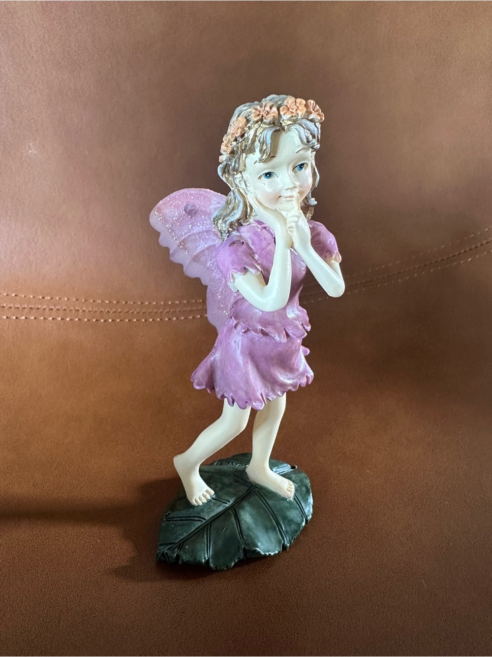 The Fairy Collection Secret Fairy #5581 Resin Fairy Figurine Pink Wings Boxed - Picture 5 of 11